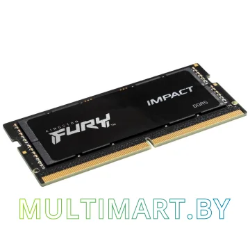 Оперативная память Kingston FURY Impact 2x8 GB SODIMM DDR5 PC5-38400 (KF548S38IBK2/16) картинка 3